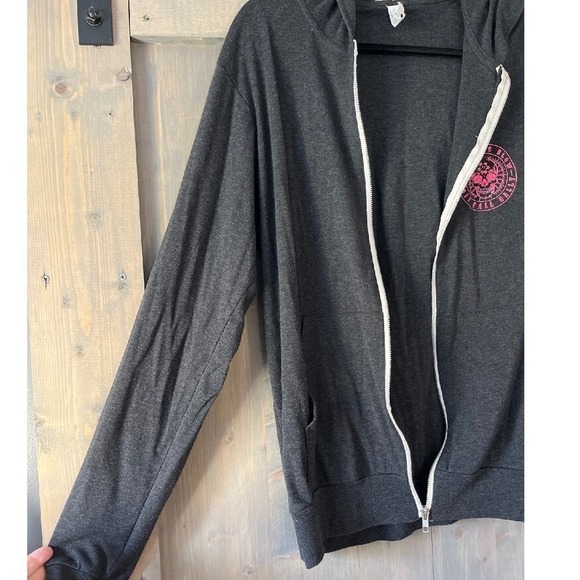 Bike Week 2017 Suck‎ Bang Blow Fall Motorcycle Rally Black Pink Skull Hoodie XL - Picture 8 of 8